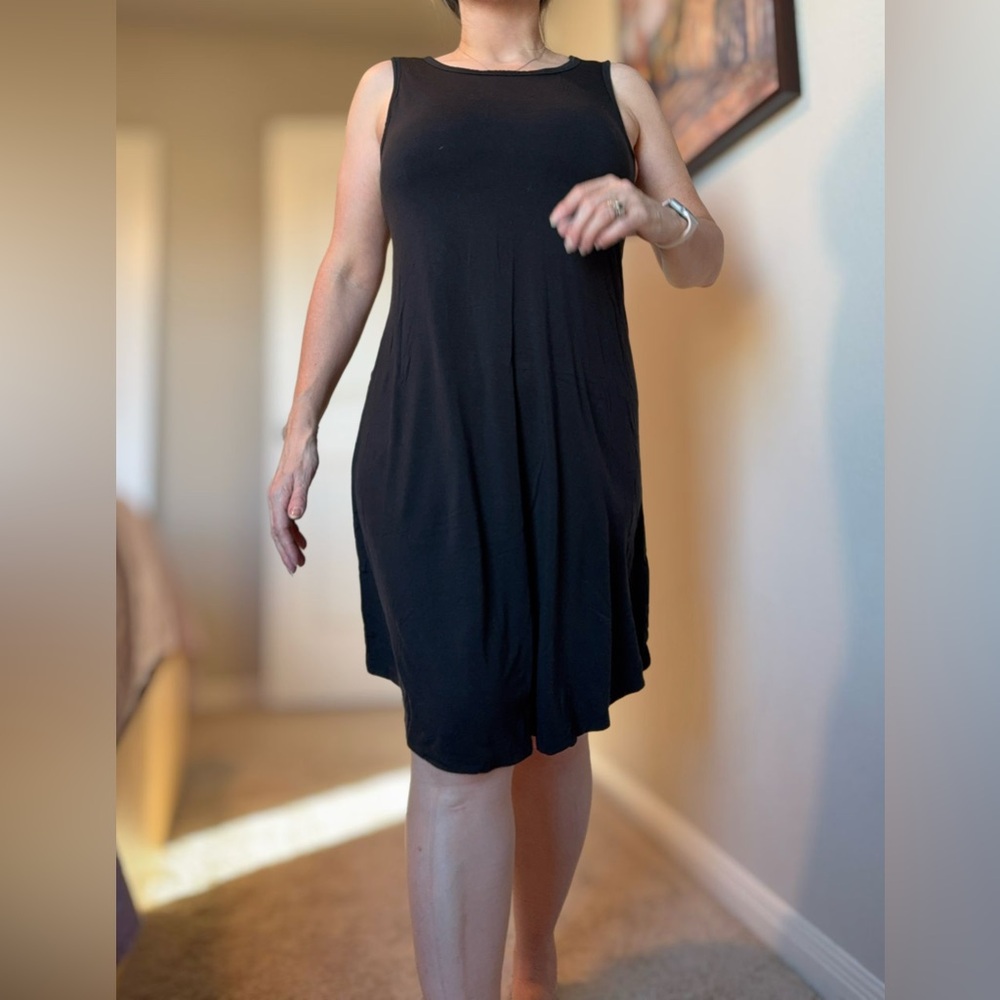 Modern Soul Black Sleeveless Dress